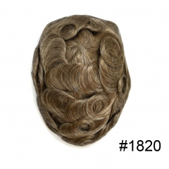 1820#  Medium Blonde with 20% Grey Fiber