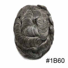 1B60# Off Black with 60% Grey fiber